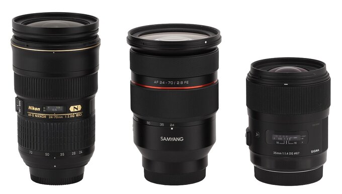 Samyang AF 24-70 mm f/2.8 FE - Budowa i jako wykonania