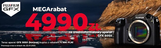 Fina promocji Fujifilm GFX w e-oko.pl