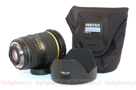 Pentax smc DA* 16-50 mm f/2.8 AL ED IF SDM - Budowa i jakość wykonania Pentax smc DA* 16-50 mm f/2.8 AL ED IF SDM - Budowa i jakość wykonania