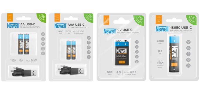 Nowe akumulatorki Newell