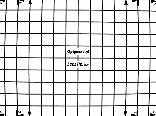 Venus Optics LAOWA 6 mm f/2 Zero-D MFT - Dystorsja i pole widzenia