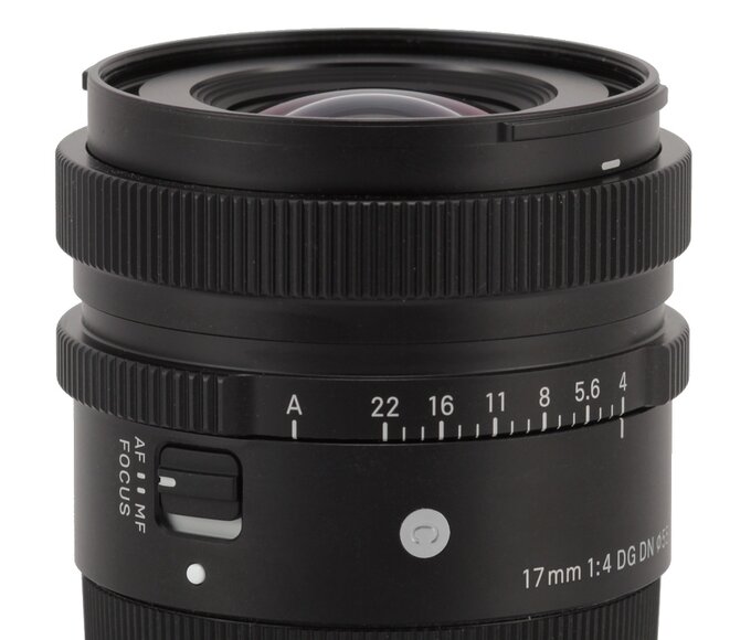 Sigma C 17 mm f/4 DG DN - pierwsze wra�enia - Budowa i jako�� wykonania