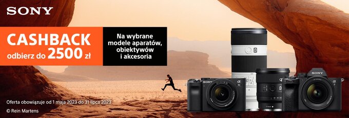 Start letniego Cashbacku Sony w sklepie Fotoforma.pl