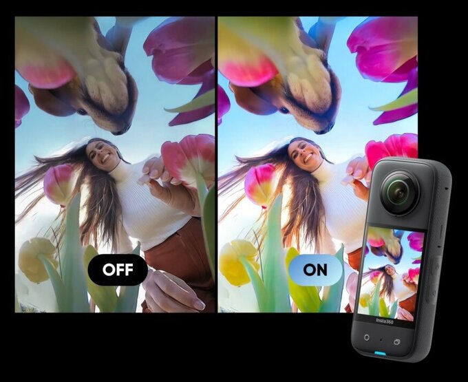 Insta360 X3 - aktualizacja oprogramowania
