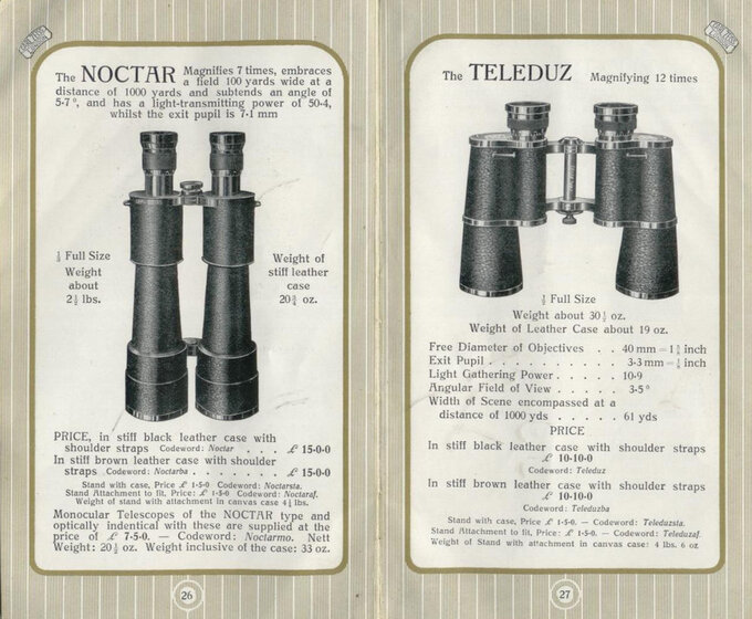 Historia lornetek klasy 7x50 z Jeny - Historia lornetek klasy 7x50 z Jeny