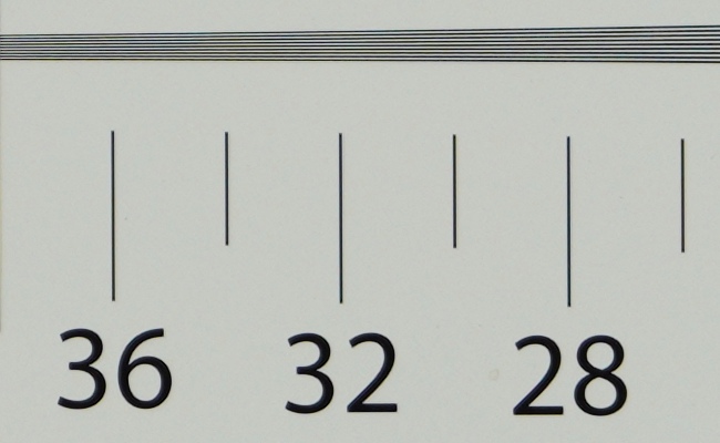 Tamron 20-40 mm f/2.8 Di III VXD - Rozdzielczo obrazu