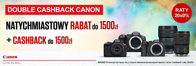 Gorce promocje Canon w sklepie Fotoforma.pl