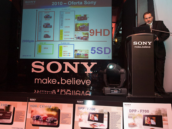 Konferencja prasowa Sony - Jesie 2010 - Konferencja prasowa Sony – 13 stycznia 2010 r., Warszawa