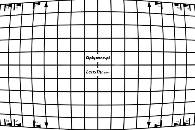 Fujifilm Fujinon XF 8 mm f/3.5 R WR - Dystorsja i pole widzenia