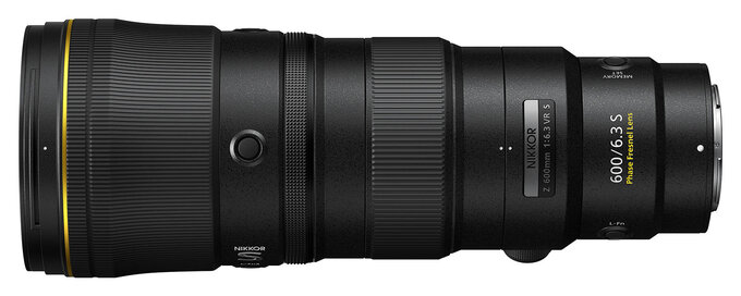 Nikon Nikkor Z 600 mm f/6.3 VR S (Aktualizacja)