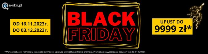 Trwa Black Friday w e-oko.pl