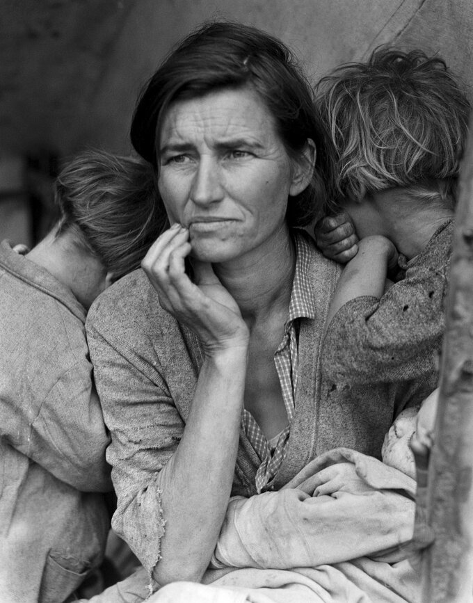 Historia jednej fotografii - Migrant Mother Dorothea Lange - Historia jednej fotografii - Migrant Mother Dorothea Lange