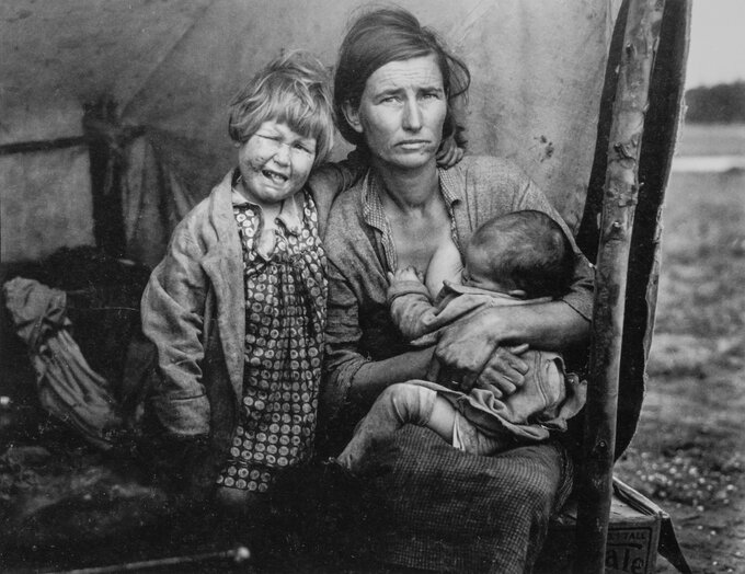 Historia jednej fotografii - Migrant Mother Dorothea Lange - Historia jednej fotografii - Migrant Mother Dorothea Lange