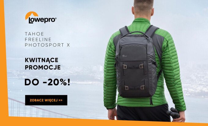 Wiosenne promocje Manfrotto, Lowepro i Joby