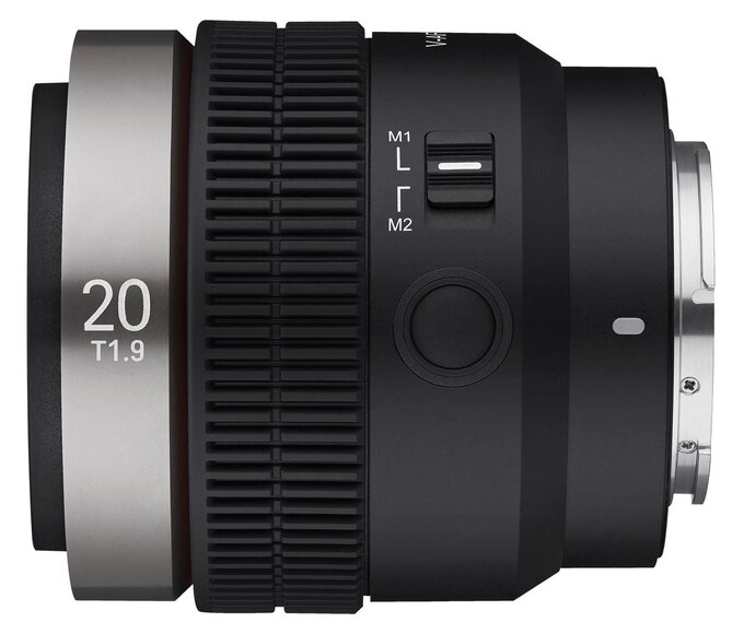 Samyang V-AF 20 mm T1.9 i nowy adapter anamorficzny