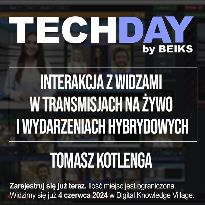 Techday by BEiKS - pierwsza cz programu