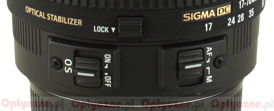 Sigma 17-70 mm f/2.8-4.0 DC Macro OS HSM - Budowa, jako wykonania i stabilizacja