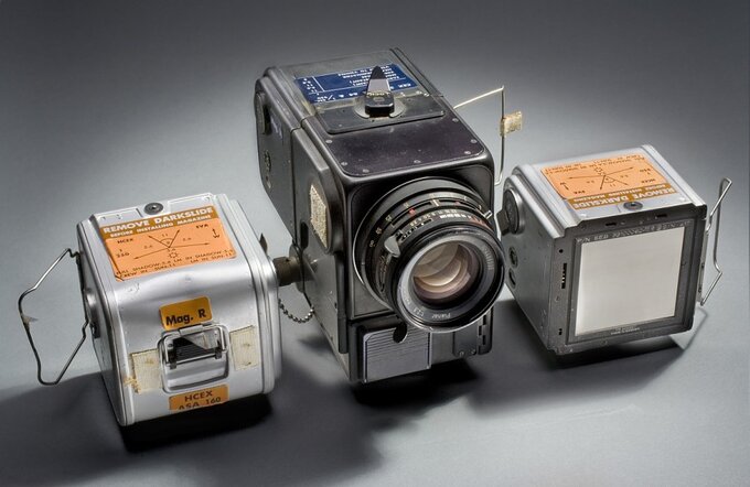 Historia jednej fotografii - Czowiek na Ksiycu - Sprzt do rejestracji obrazu uywany podczas misji Apollo 11