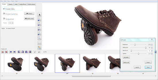 OrbitVu - system do wizualizacji obiektw 3D