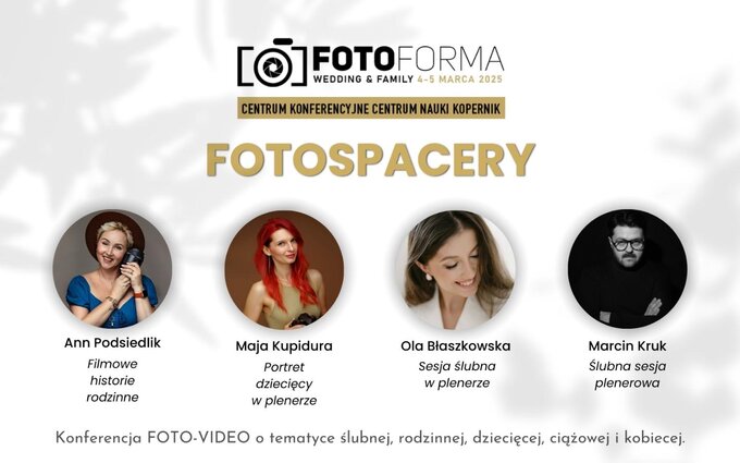 Fotoforma Wedding and Family - nowe informacje