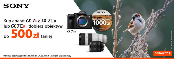 Letni Cashback Sony w sklepie Fotoforma.pl