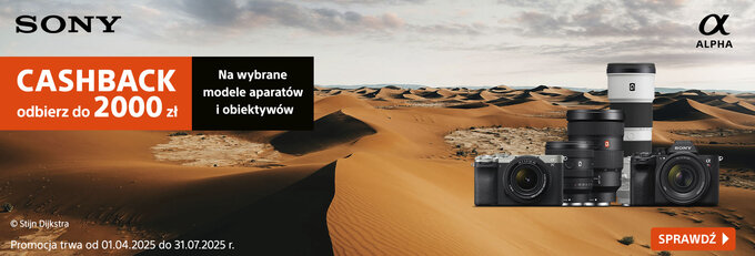 Letni Cashback Sony w sklepie Fotoforma.pl