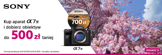 Letni Cashback Sony w sklepie Fotoforma.pl