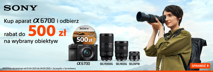 Letni Cashback Sony w sklepie Fotoforma.pl