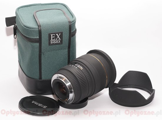 Sigma 24-70 mm f/2.8 EX DG Macro - Budowa i jakość wykonania Sigma 24-70 mm f/2.8 EX DG Macro - Budowa i jakość wykonania