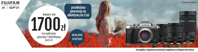 Przeceny na Fujifilm GF i seri X w e-oko.pl