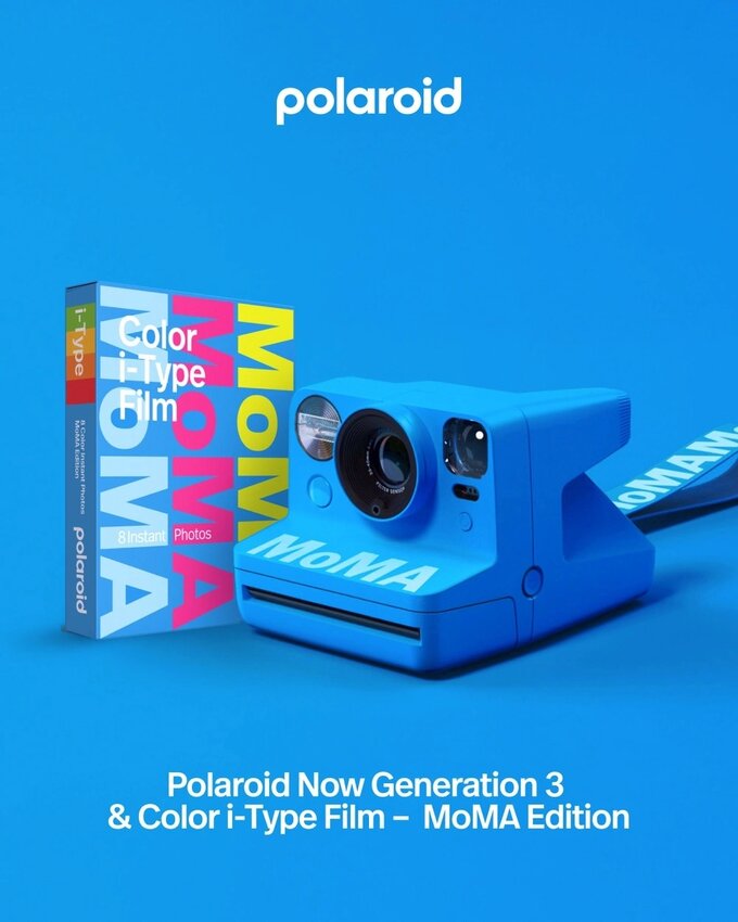 Polaroid Now Generation 3 MoMA Edition
