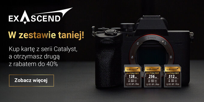 Promocje Manfrotto, Joby i Exascend