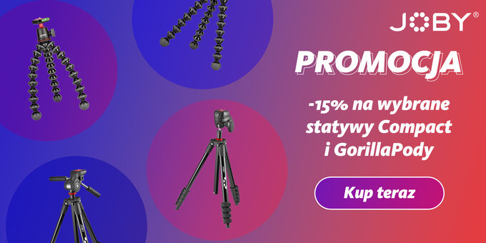 Promocje Manfrotto, Joby i Exascend