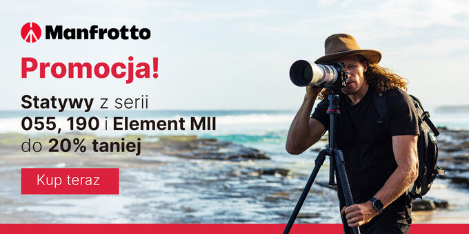 Promocje Manfrotto, Joby i Exascend
