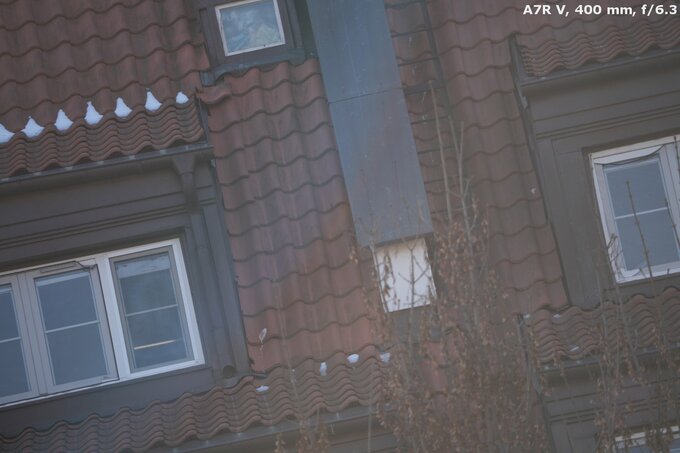 Sony FE 400-800 mm f/6.3-8 G OSS - Odblaski