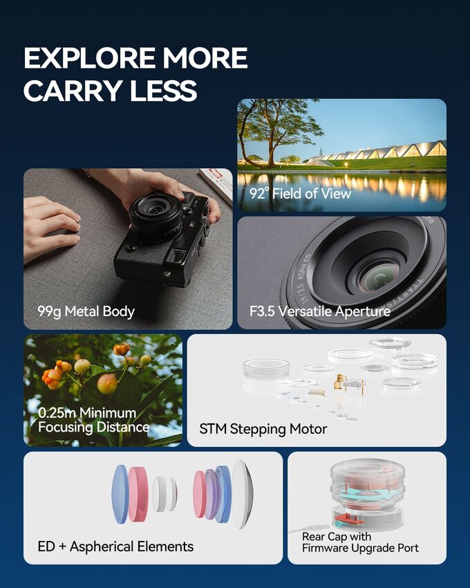 TTartisan AF 14 mm f/3.5 z nowym mocowaniem