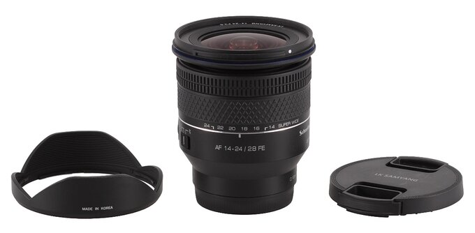 Samyang AF 14-24 mm f/2.8 FE - Budowa i jako wykonania