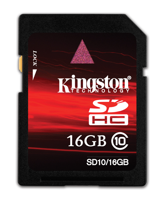 Nowe karty Kingston SDHC klasy 10