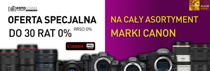  Letni Cashback Canon w sklepie Fotoforma.pl