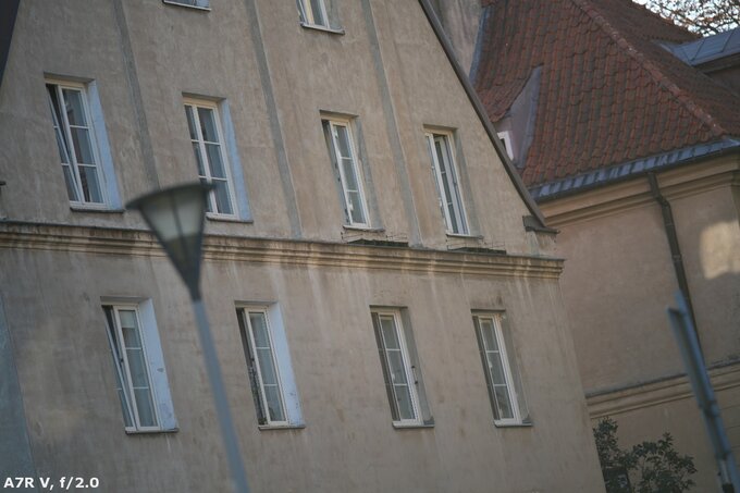 Sigma S 200 mm f/2 DG OS - Odblaski