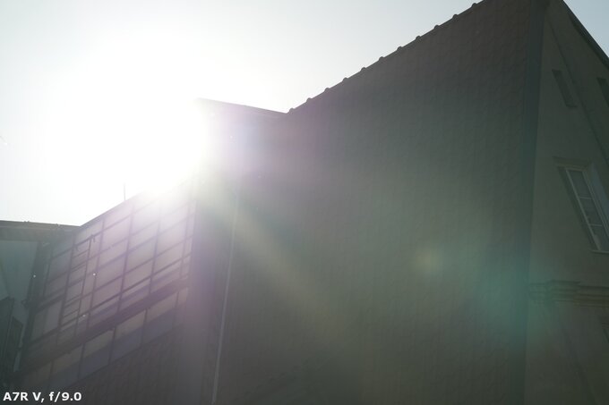 Sigma S 200 mm f/2 DG OS - Odblaski