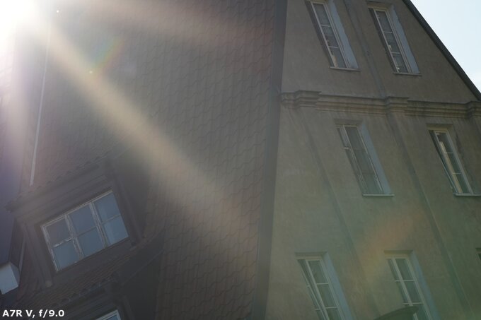 Sigma S 200 mm f/2 DG OS - Odblaski