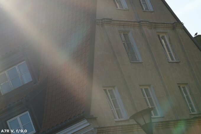 Sigma S 200 mm f/2 DG OS - Odblaski