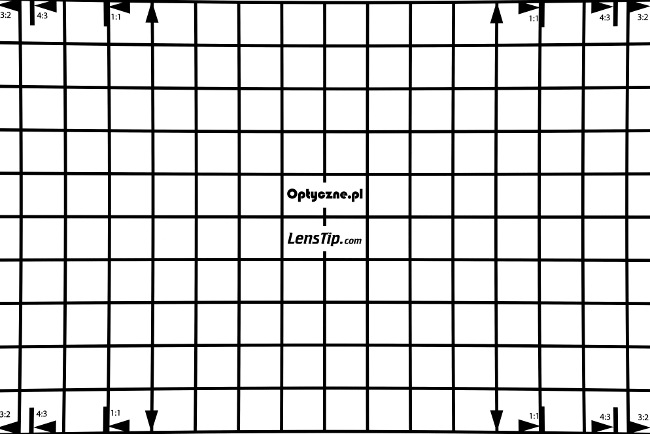 Sigma S 200 mm f/2 DG OS - Dystorsja i pole widzenia