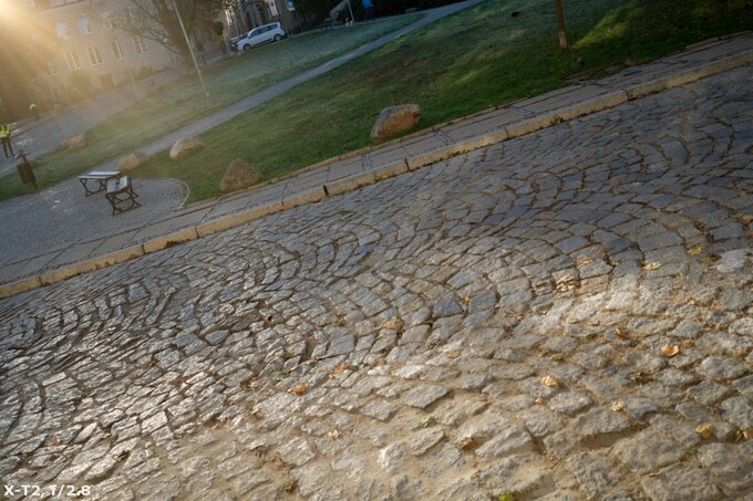 Fujifilm Fujinon XF 23 mm f/2.8 R WR - Odblaski