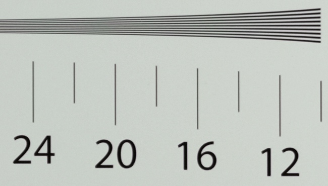 Fujifilm Fujinon XF 23 mm f/2.8 R WR - Rozdzielczo�� obrazu