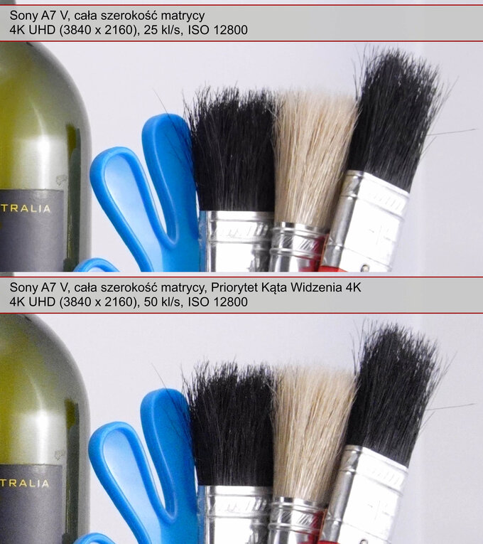 Sony A7 V - test trybu filmowego - Jako obrazu
