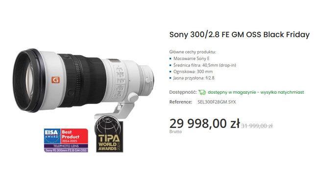 Ostatnie dni promocji Black Friday w e-oko Ostatnie dni promocji Black Friday w e-oko