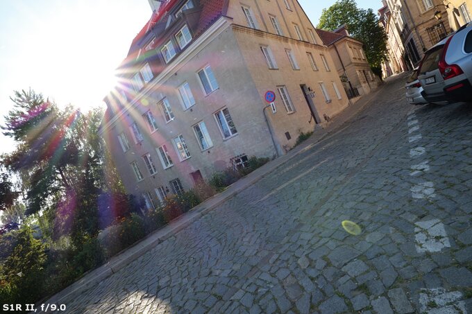 Panasonic Lumix S 18 mm f/1.8 - Odblaski