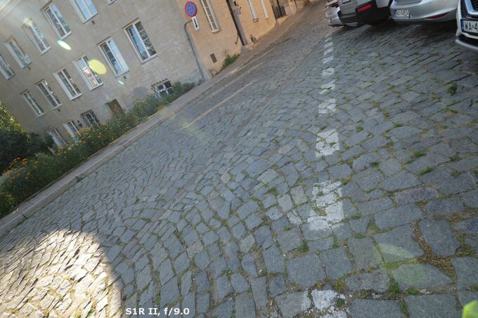 Panasonic Lumix S 18 mm f/1.8 - Odblaski